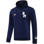 Chaqueta Con Capucha Real Madrid 2025 2026 Azul Marino